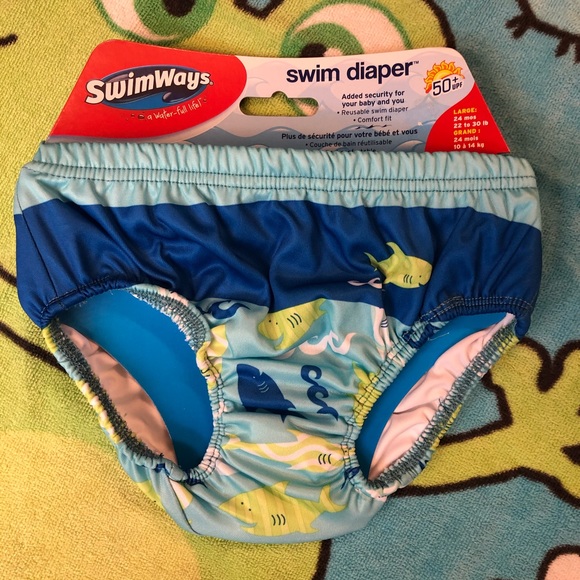 Bundle Sun Canopy Baby Boat and Swim Diaper Set - Picture 3 of 6